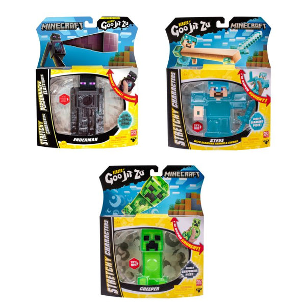 Goo Jit Zu Minecraft serie 2 assorteret