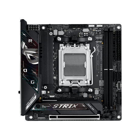 ROG STRIX B850-I GAMING WIFI – bundkort set forfra