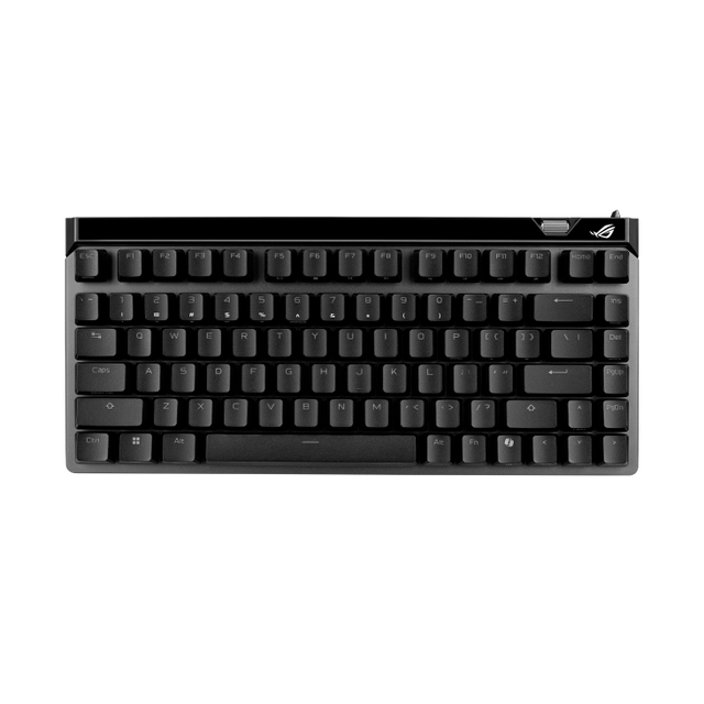 ASUS ROG Falchion Ace 75 HE – Nordic – Sort – tastatur set forfra