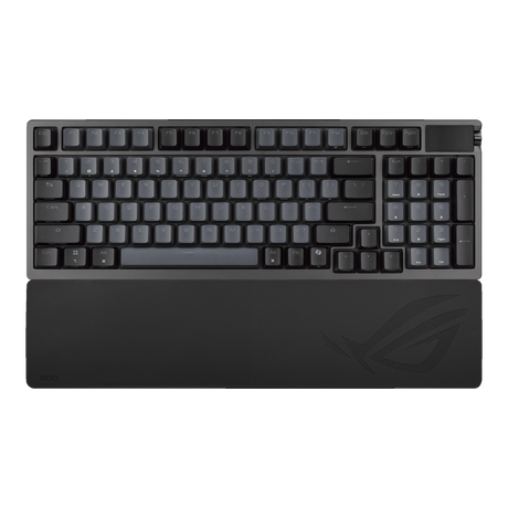 ASUS ROG Azoth 96 HE – Nordic – Sort – tastatur set forfra