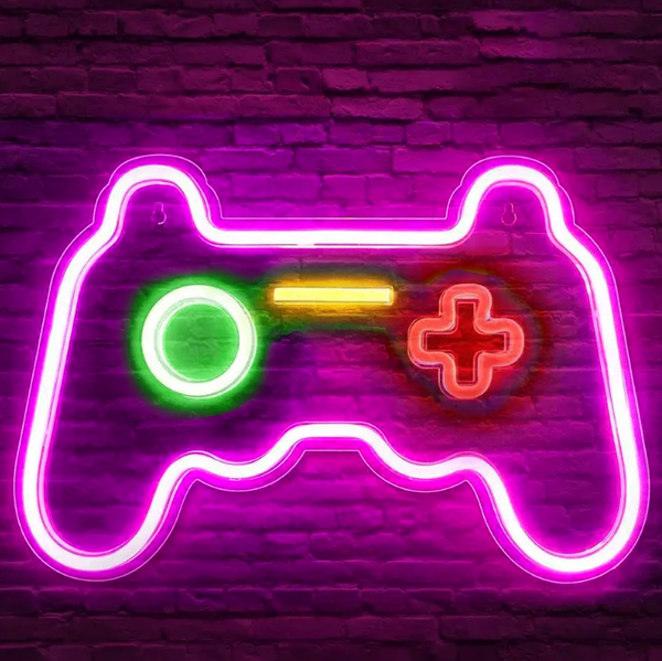 MECHARITE - Controller LED-Neon-Schild - Rosa