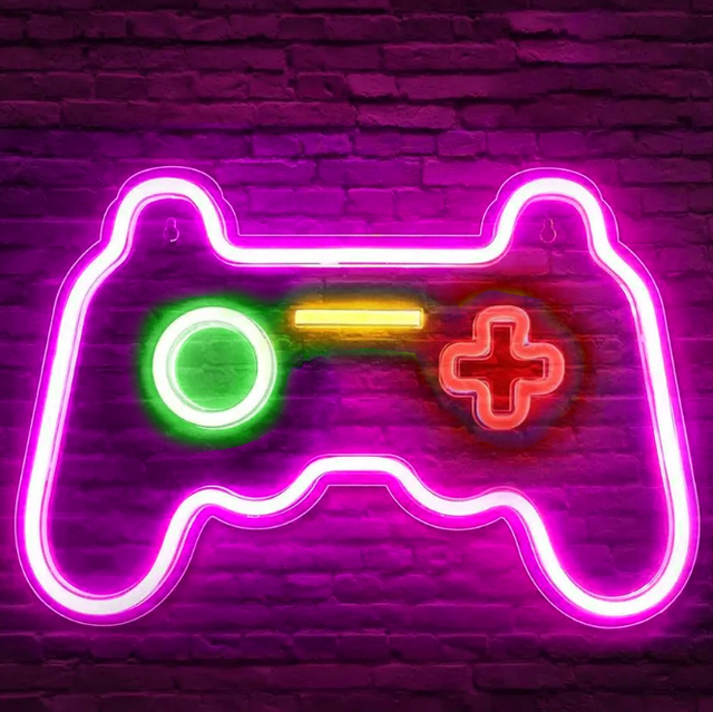 MECHARITE - Controller LED Neon Skilt - Pink Mecharite