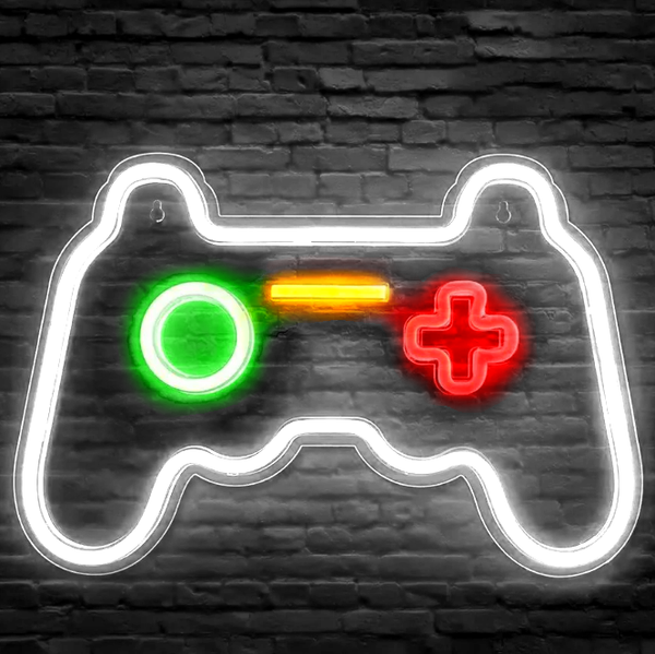 MECHARITE - Controller LED-Neon-Schild - Weiß