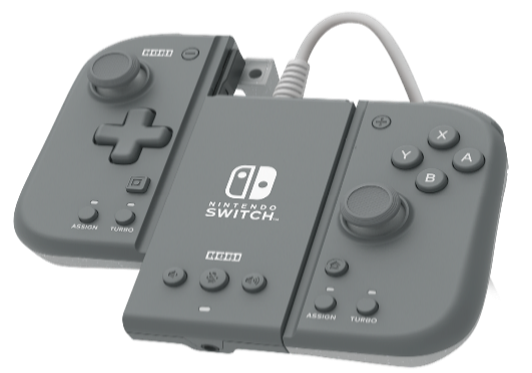 HORI - Switch Split Pad Compact Attachment Set (Grau)