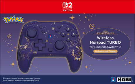 Producentens temabillede – HORI Wireless HORIPAD Turbo – Espeon & Umbreon – Switch 2