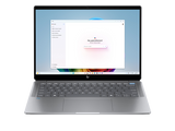 HP OmniBook Ultra 14-fd0099ng B40JWEA åben set forfra