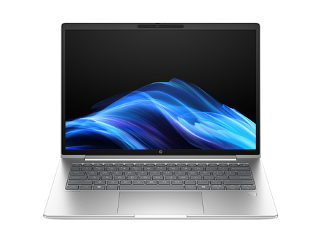 HP ProBook 4 G1a 14 AD2M9ET i Pike Silver, set forfra