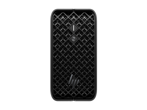 HP Z2 Mini G1a A40MYET i Jet Black, set forfra
