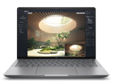 HP ZBook Ultra 14 G1a A3ZQ2ET i Meteor Silver, set forfra