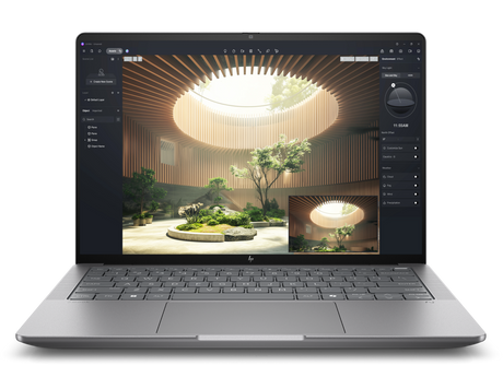 HP ZBook Ultra 14 G1a A3ZQ2ET i Meteor Silver, set forfra