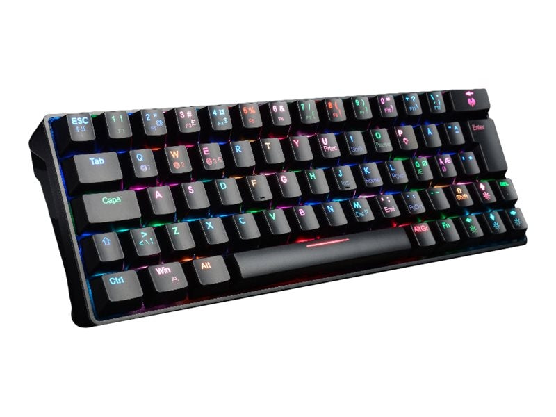 Fourze GK60 Gaming-Tastatur US 60% Schwarz