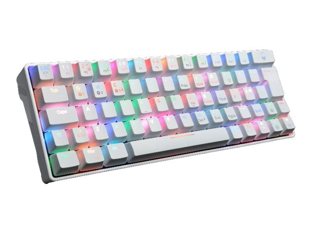 Fourze GK60 Gaming Keyboard, 60% Hvid