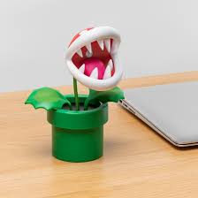 Mini Piranha-Plante Lampe med Bevægelige Led