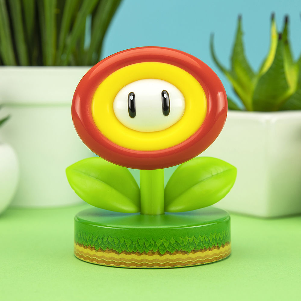 Lampe Icons - Super Mario Fire Flower 12 cm