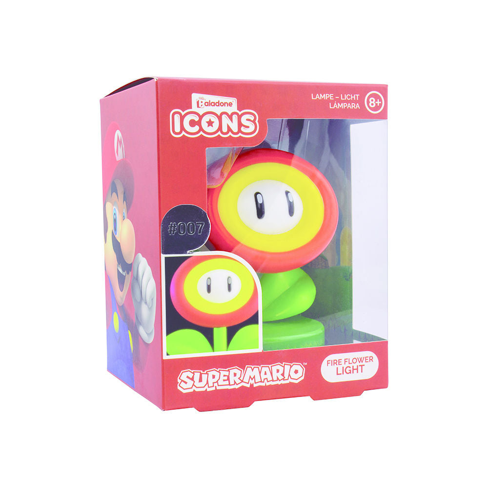 Lampe Icons - Super Mario Fire Flower 12 cm