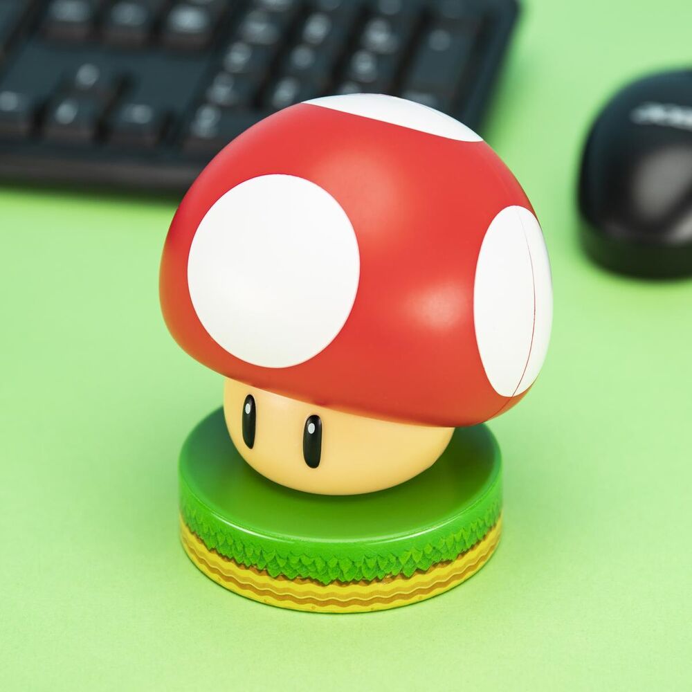 Lampe Icons - Super Mushroom 12 cm