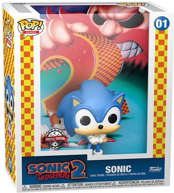 Funko Pop! Cover Sonic The Hedgehog