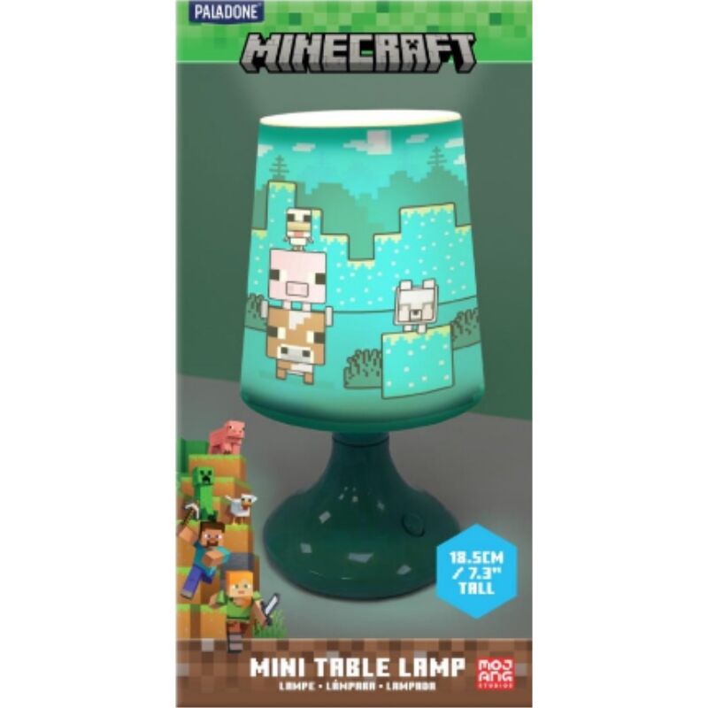 Minecraft Bordlampe - 19 cm Paladone