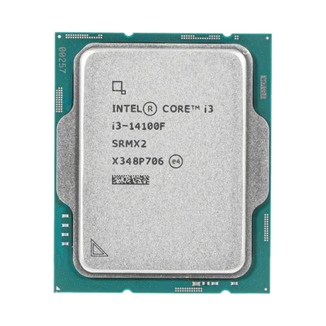Intel Core i3 14100F processor – set ovenfra