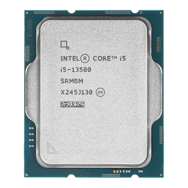 Intel Core i5 13500 processor – set ovenfra