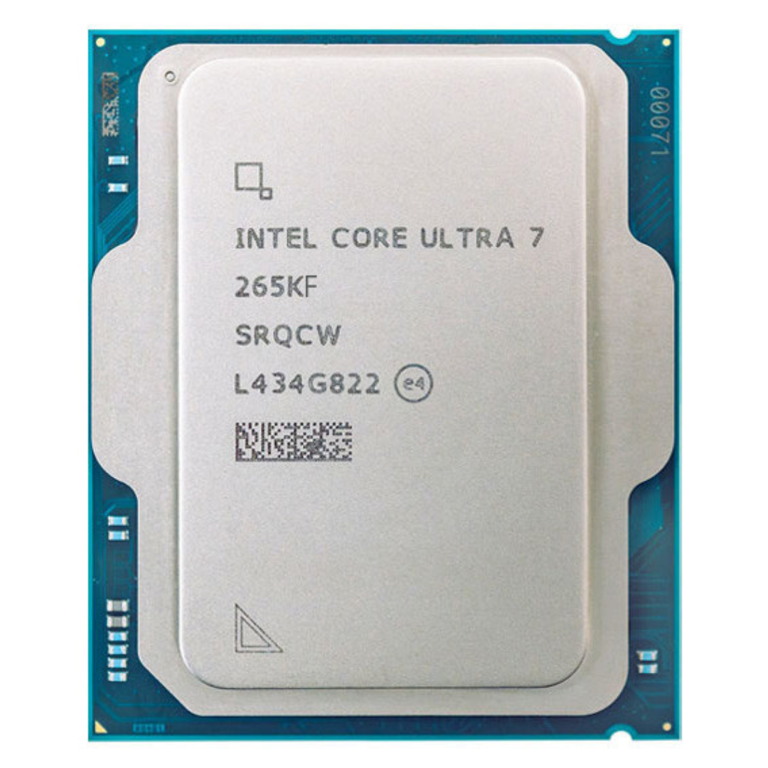 Intel Core Ultra 7 265KF processor – set ovenfra