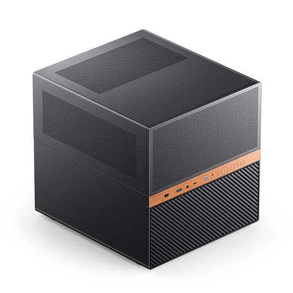 Jonsbo N6 NAS mATX-kabinet – sort
