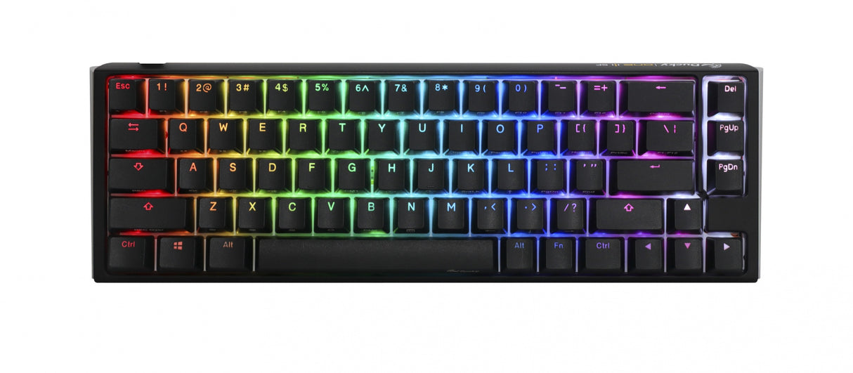 Ducky One 3 – Klassisches Schwarz/Weiß Nordic – SF 65 % – Kirschblau