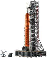 LEGO Icons NASA Artemis-rumraket og affyringsrampe