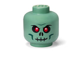 LEGO Storage Head Skeleton large – sandgrøn og sort