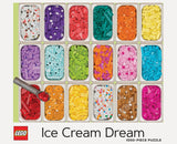 LEGO Ice Cream Dream puslespil, 1000 brikker