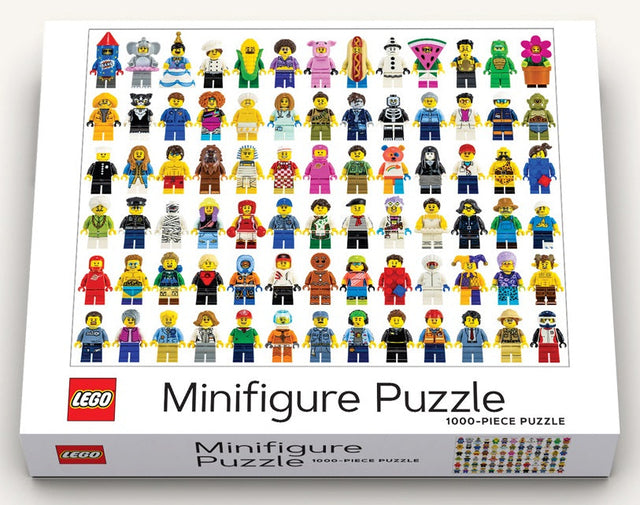 LEGO - MiniFigure Puzzle 1000+ (4013116-182278-14) LEGO