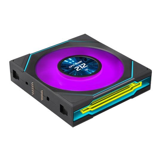 Lian Li UNI FAN SL-INF LCD FLEX Reverse 120 mm - sort - 1 stk.