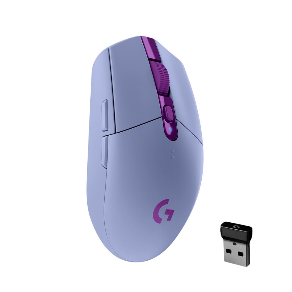 Logitech - G305 Wireless Gaming Mouse - Lilac