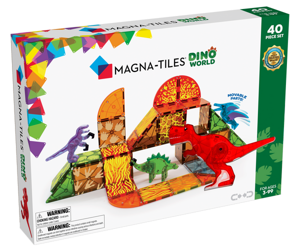 MAGNA-TILES Dino World – Magnetisk byggesæt