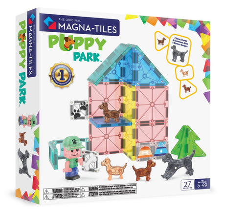 MAGNA-TILES - Doggy Daycare 27 pcs (90355) Magna Tiles