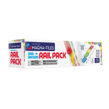 MAGNA-TILES - Magnetic Tracks for Ball Run - 8 PCS(90465) Magna Tiles