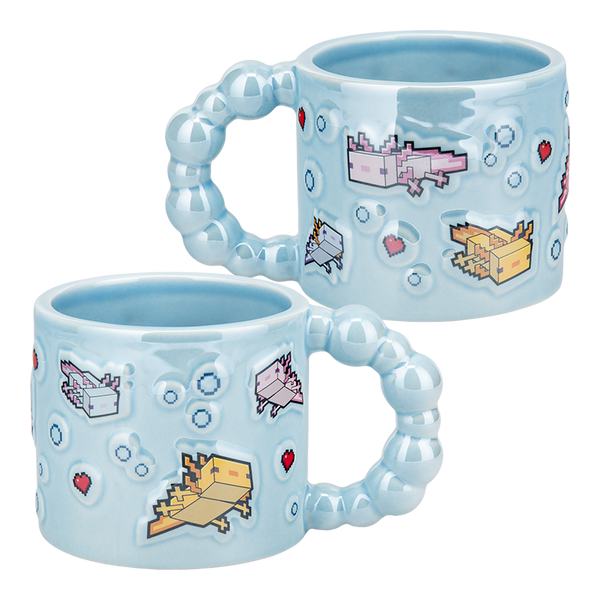 Minecraft Axolotl formet krus
