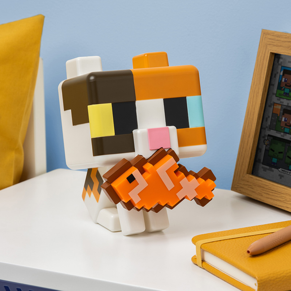 Minecraft Cat GloBuddies – Natlampe