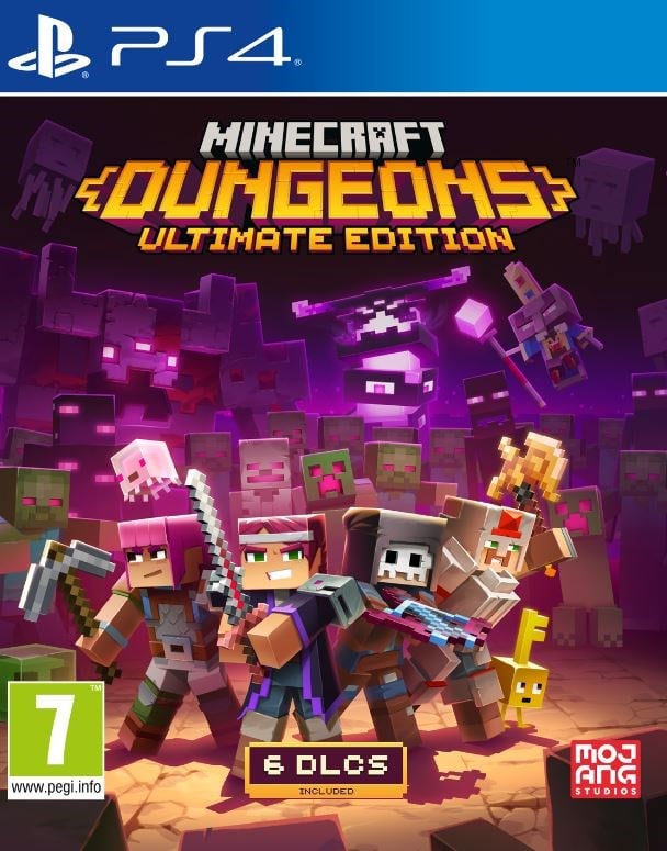 Minecraft Dungeons: Ultimate Edition til PS4 Geekd