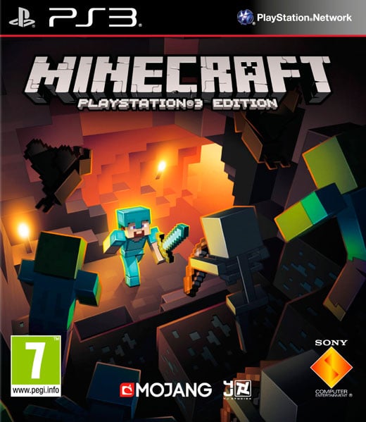 Minecraft PS3-Spiel