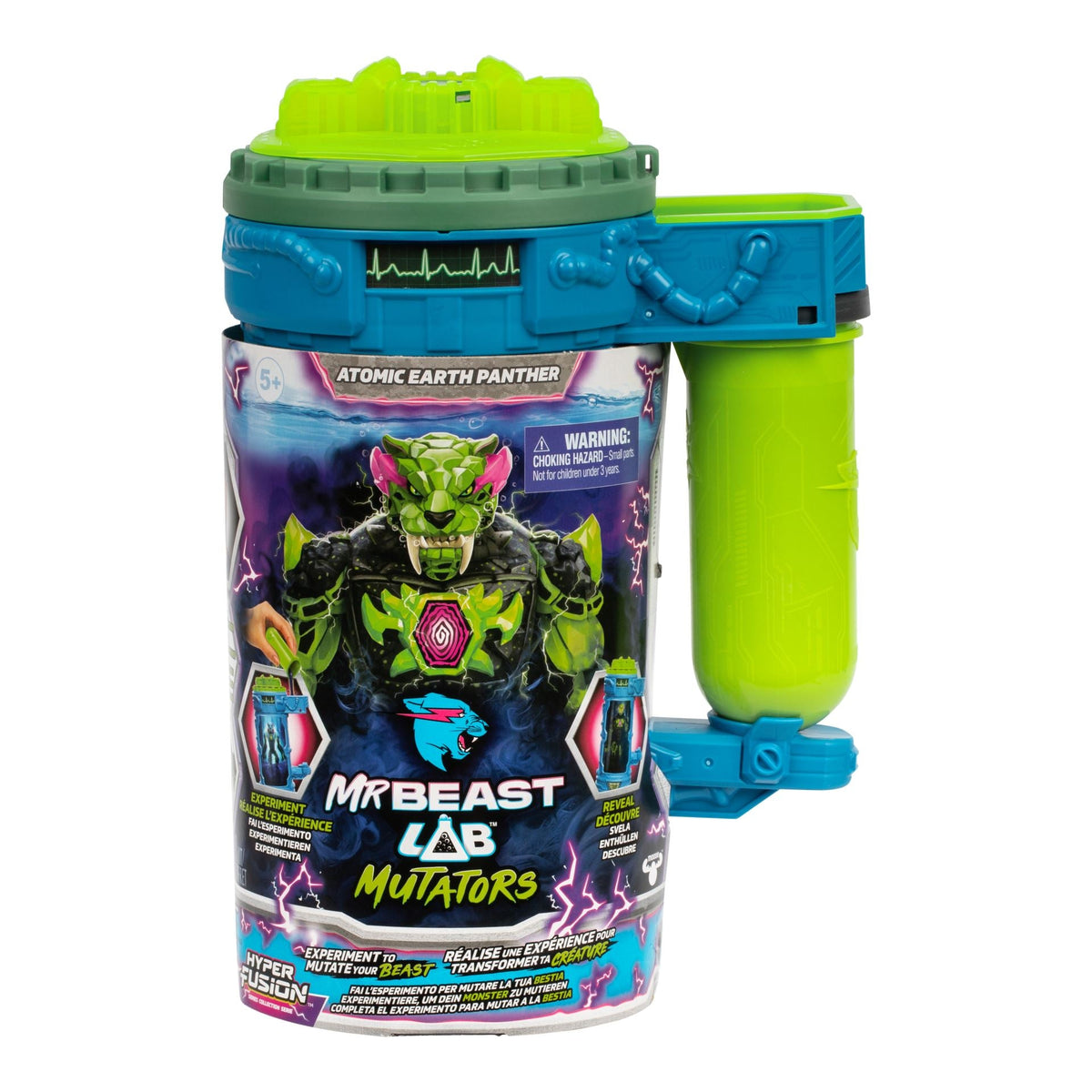 Mr. Beast Lab - Mutation Chamber - Atomic Earth Panther (20426) MR. BEAST LAB