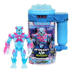 Mr. Beast Lab - Mutators, Mutation Chamber Lightning Panther (20425) MR. BEAST LAB