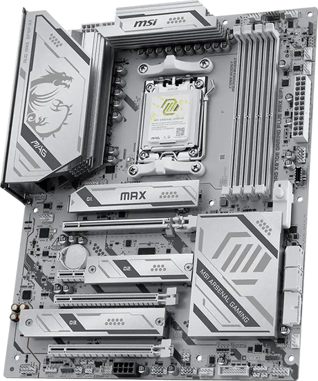 MSI MAG X870E GAMING PLUS MAX WIFI bundkort - AM5, ATX
