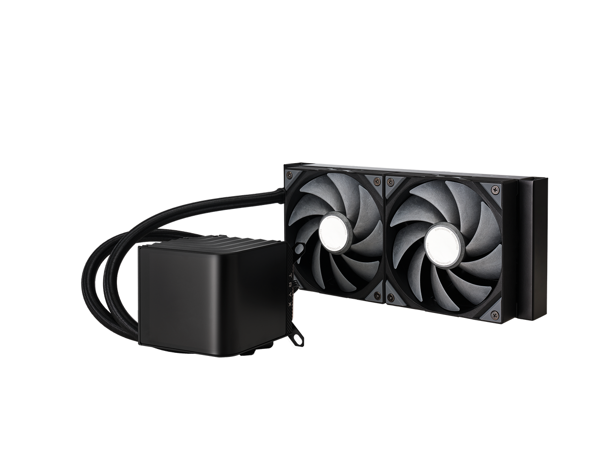 TRYX PANORAMA 240mm AIO Liquid Cooler Sort TRYX