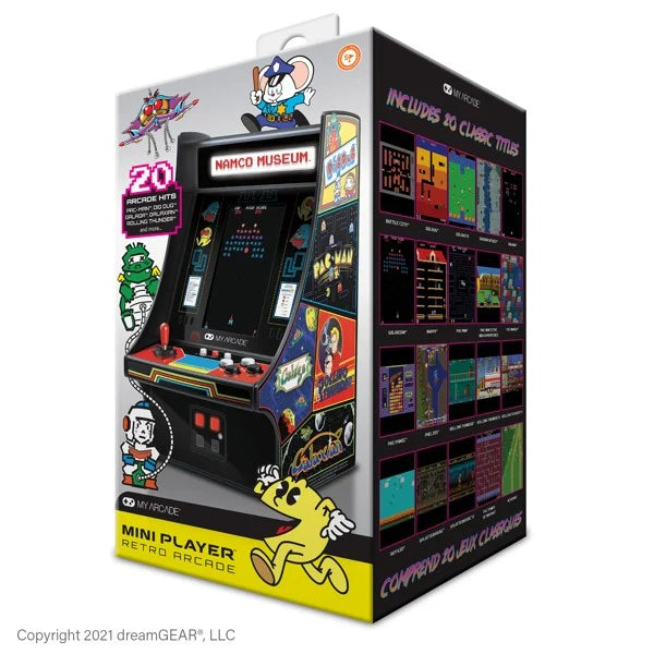 MY ARCADE, MINI PLAYER 10 BANDAI NAMCO™ MUSEUM HITS (20 I 1) MY ARCADE