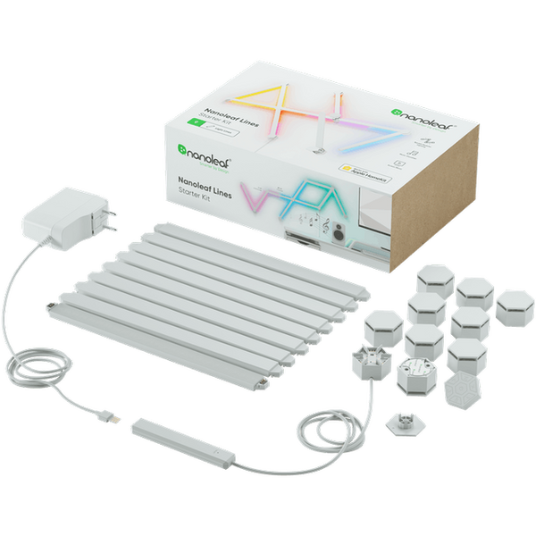 Nanoleaf - Starter-Set für Nähleinwände – 9er-Pack