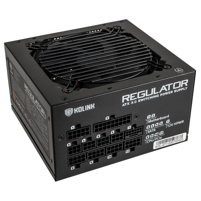 Kolink KL-R850FG PSU. Gen5. Gold - 850W, ATX 3.0, 600W 12VHPWR