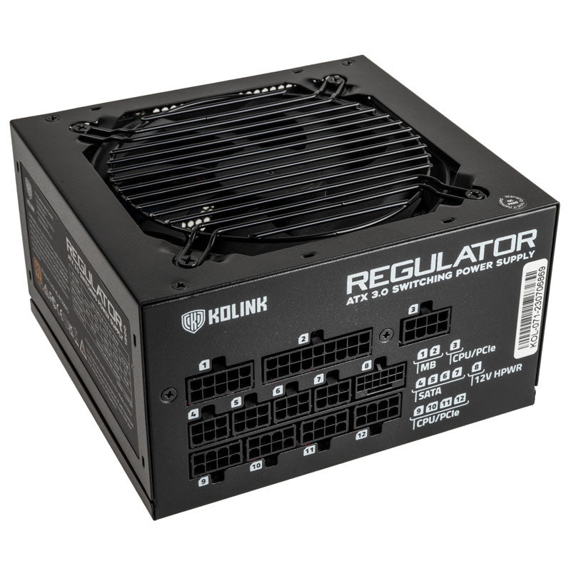 Kolink KL-R1000FG PSU. Gen5. Gold - 1000W, ATX 3.0, 600W 12VHPWR