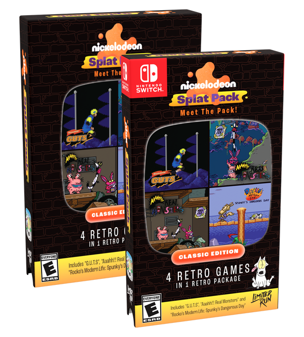 Nickelodeon Splat Pack - Classic Edition (Limited Run) – Nintendo Switch