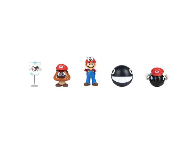 Nintendo - Super Mario Figure 5 Pack 6cm (410422) Nintendo